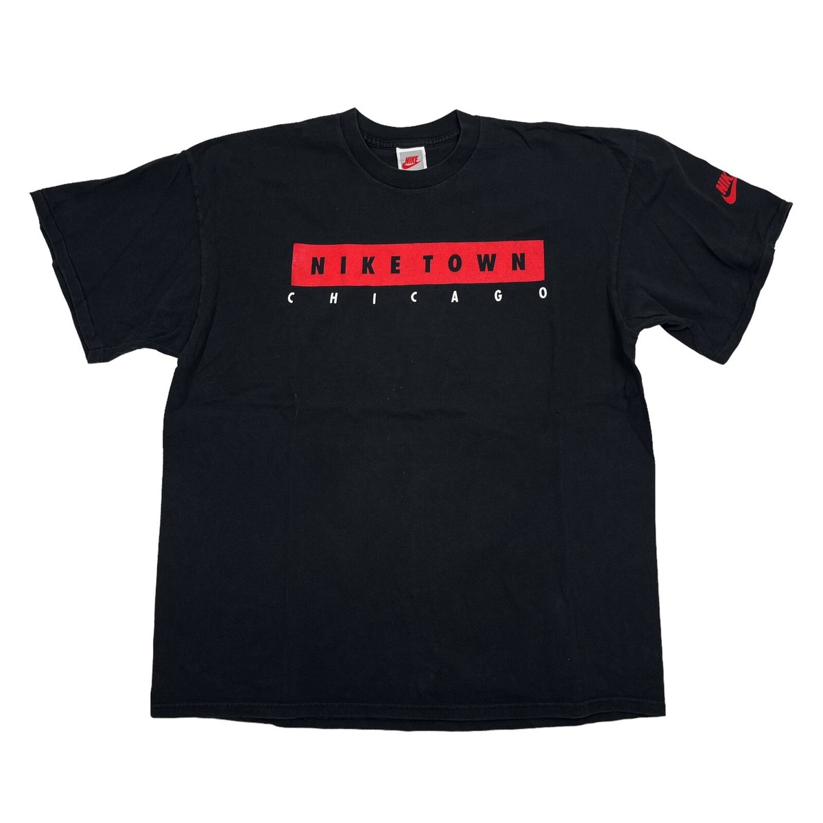 90s NIKE TOWN CHICAGO tシャツ made in usa Nike Vintage (90s) Nike Town Chicago - White Tag Made In USA