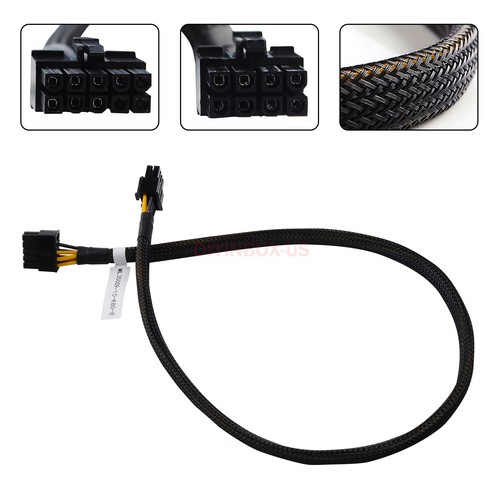 Câble d'alimentation PCIE GPU 10 broches à 8 broches pour HP ML350 G9 & Nvidia K80 M40 M60 P40 P100 - Photo 2/14