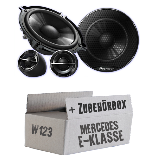 Pioneer Lautsprecher FüR Mercedes W123 Heck Auto Boxen PKW KFZ Ablage Hinten SET-image