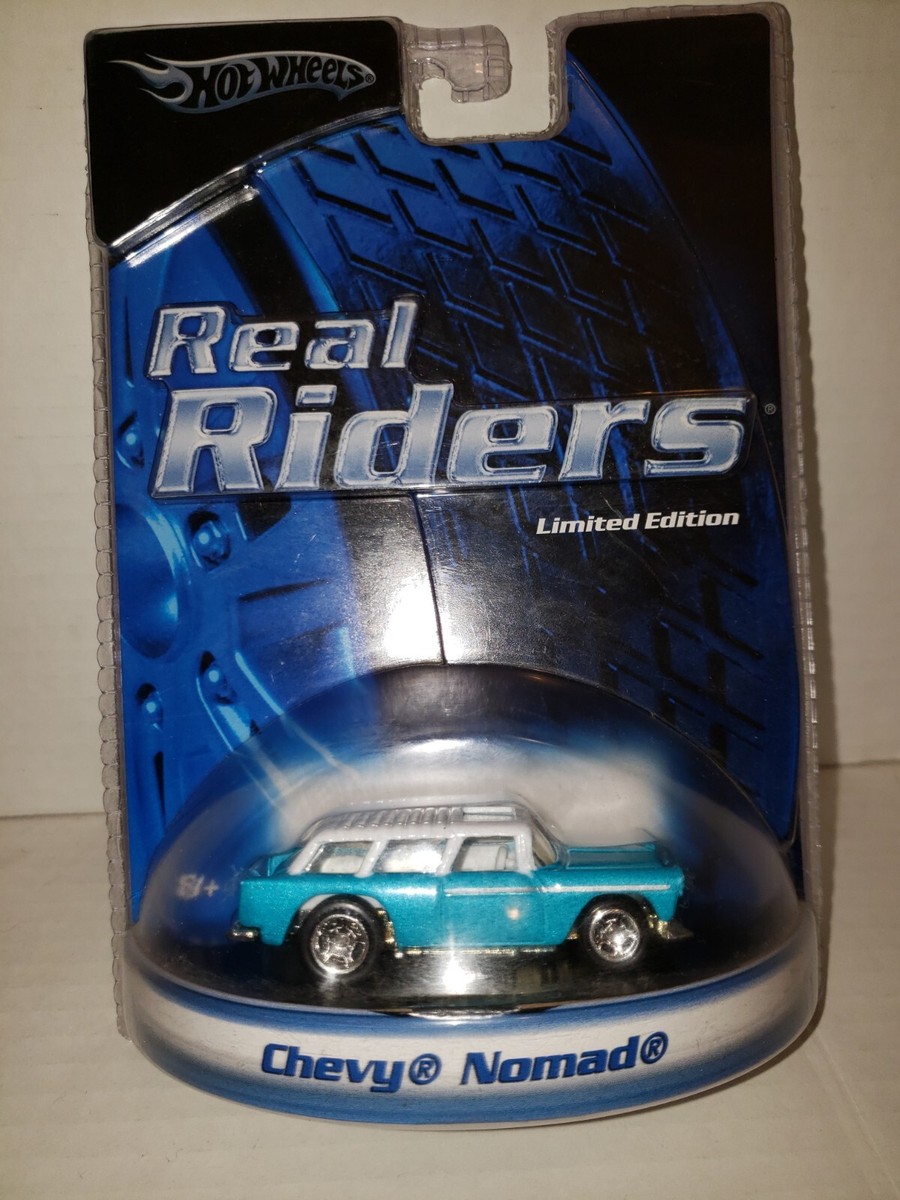 Hot Wheels Real Riders Chevy Nomad 1955 - Édition Limitée 1:64, Boîte Non Ouverte