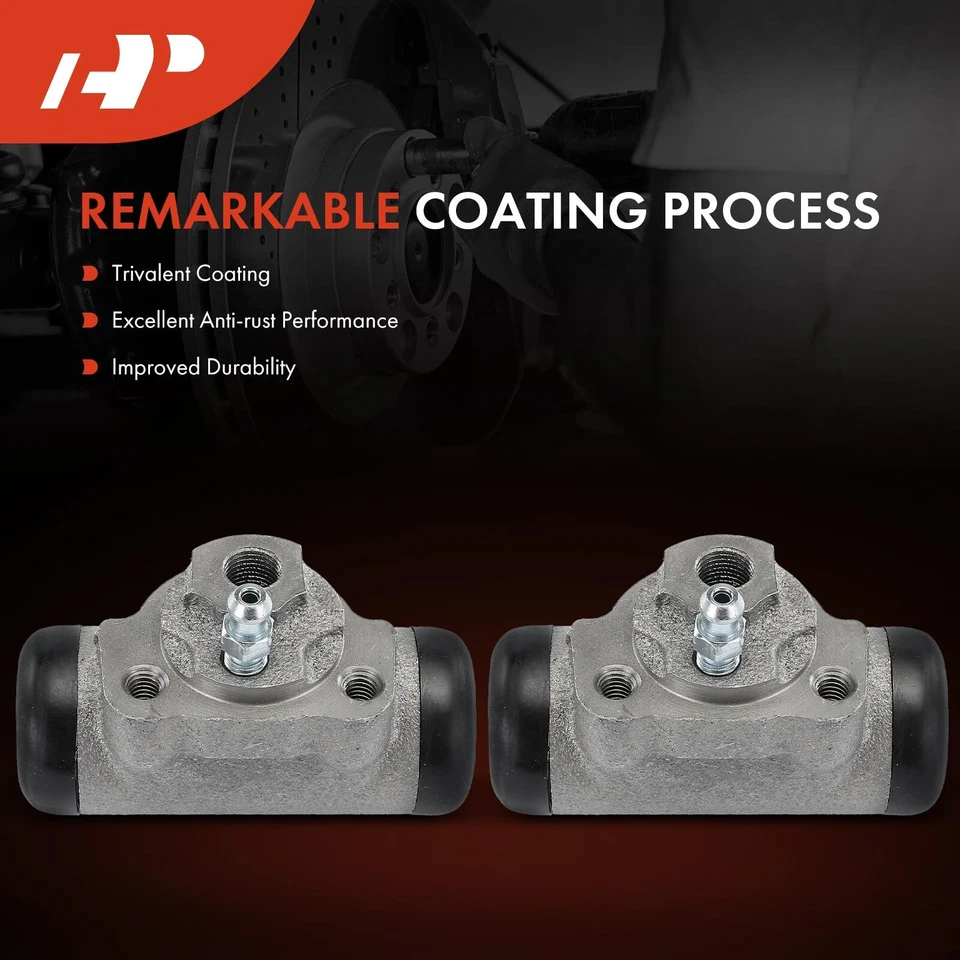 2x Cilindro de roda de freio a tambor traseiro para Toyota Celica 1974 Corolla Isuzu I-Mark - Imagem 3 de 4