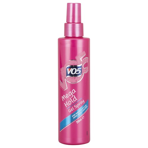 VO5 Mega Hold Gel Spray Bad Hair Day Fixer Weather Resistant