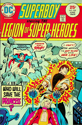Superboy No.209 (Jun 1975, DC) - Fine
