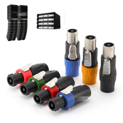 Neutrik Phono Plugs Connector Audio Adapter Music Speakers Socket Connector
