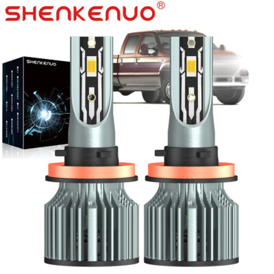 H11 H9 LED High or Low Beam Headlight Combo Bulbs for Nissan Altima 6000K White