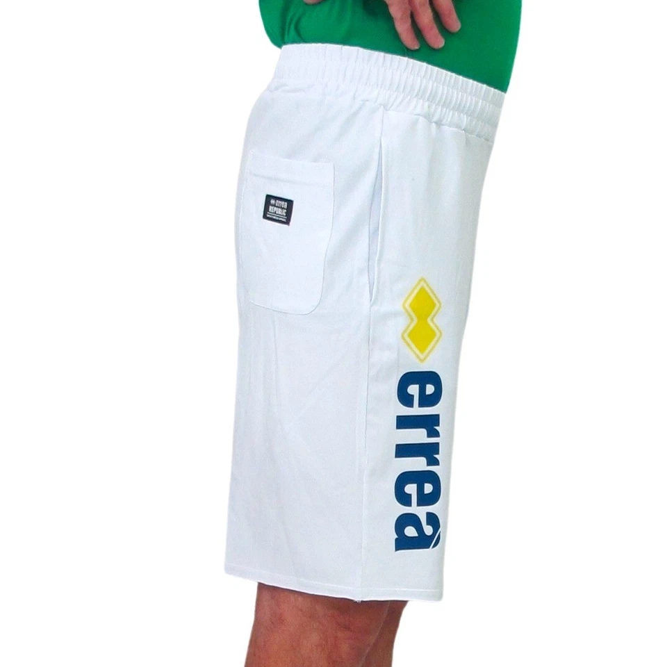 Errea ' Republic Bermudas Hombre Short essential r27p0o0z00010 Blanco Verano - Imagen 4 de 4