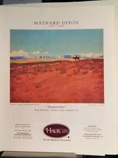 MAYNARD DIXON   ART PIECES VTG ORIG  2006 ADVERTISEMENT