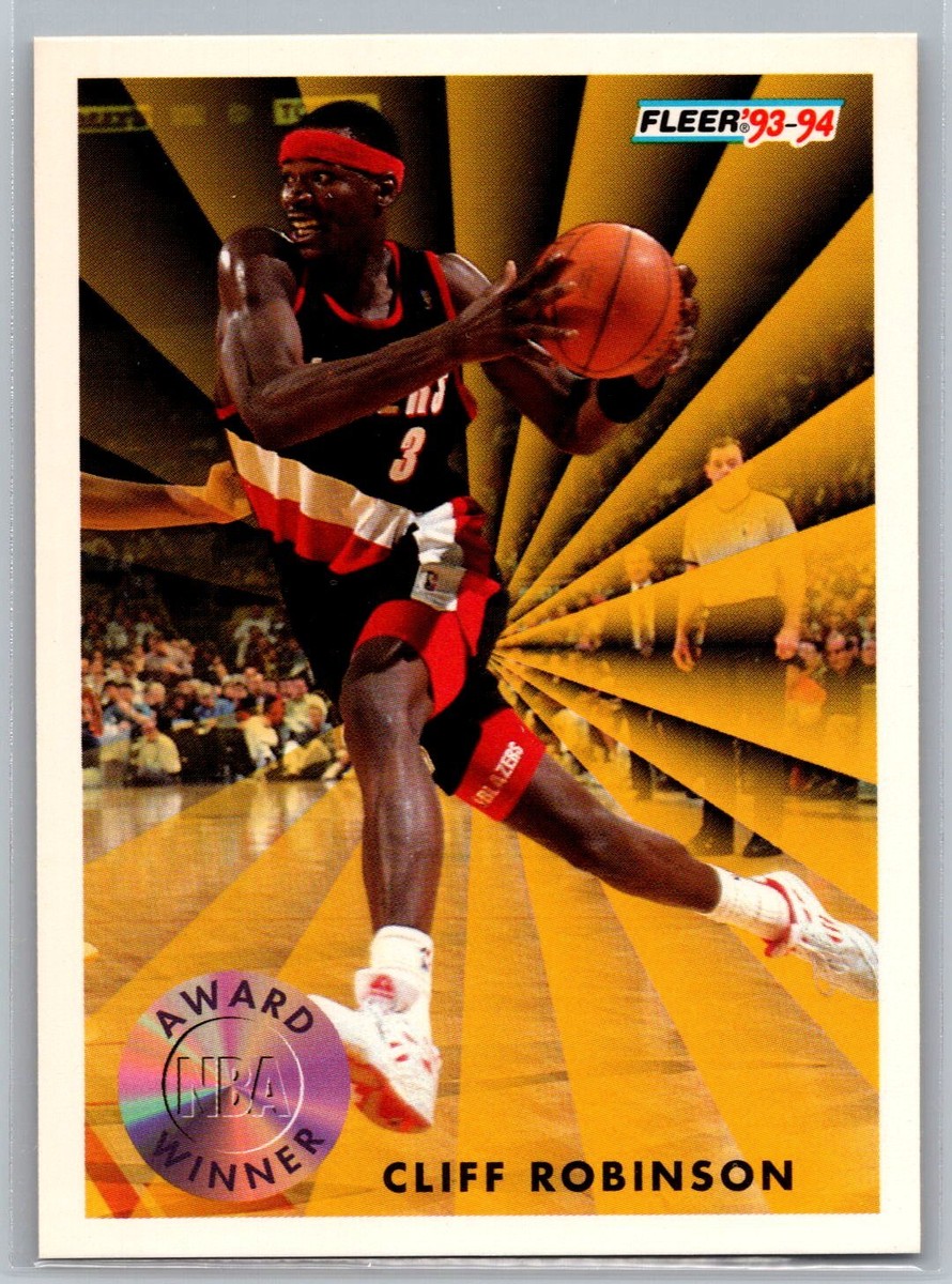 Clifford Robinson 1993-94 Fleer Sixth Man BASKETBALL #232 Portland