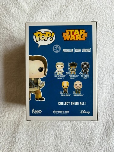 Funko Pop Star Wars 54 Princess Leia (Boushh Unmasked) (2015 Summer Convention) - Imagen 4 de 7