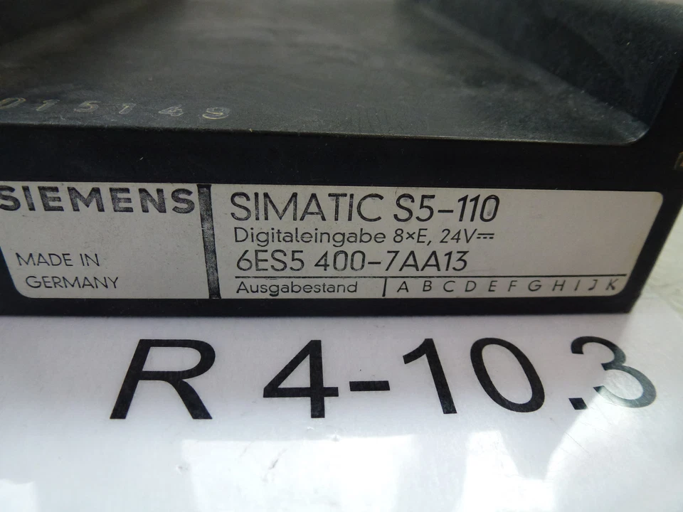 Siemens 6ES5 400-7AA13, Siemens 6ES5400-7AA13, Simatic S5-110 Entrada Digital - Imagen 2 de 2