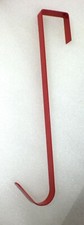 13.5" Metal Wreath Hanger Red NEW