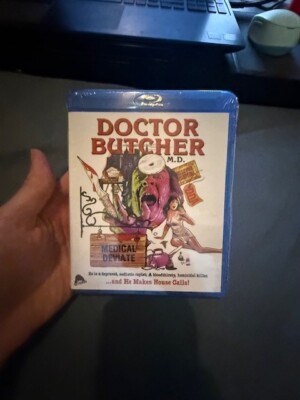 Doctor Butcher M.D. Blu ray-Severin Films-2 Disc Edition-80's Horror-Sealed