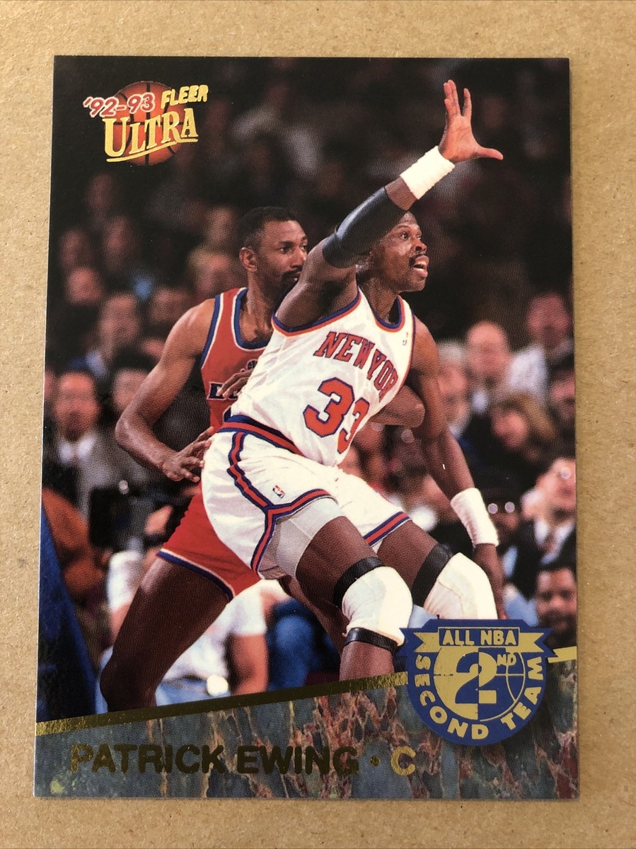 1992-93 Fleer Ultra All-NBA Second Team #8 Patrick Ewing