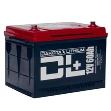 Dakota Lithium 12v 60Ah Dual Purpose 1000CCA Deep Cycle Battery For Car Truck RV