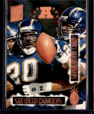 1994 Stadium Club #24 San Diego Chargers Redeemed Super Teams Conference Winners