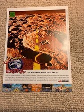 original ad  11-8/1/4” Cruis’n Exotica  Moon Midway Arcade video game flyer image