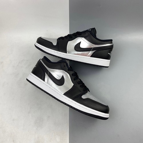 jordan low silver toe