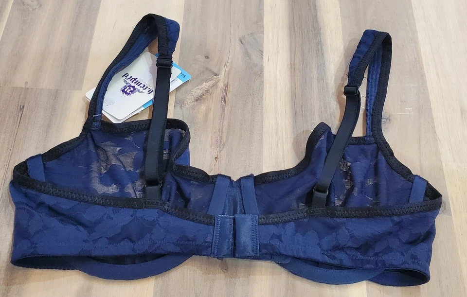 Sujetador con aros B.tempt'd by Wacoal Shadow Scene, Mood Indigo 32C Foto 2 de 4