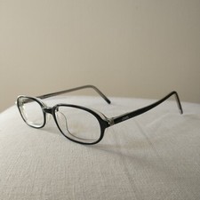 Chaps 69 Ralph Lauren Eyeglass Frames Black Full Rim Rectangle Plastic 47-17-135