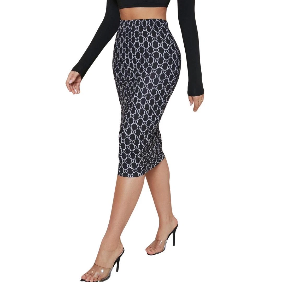 Sayas Larga de Moda Faldas Elegantes Formales Casuales Ropa para