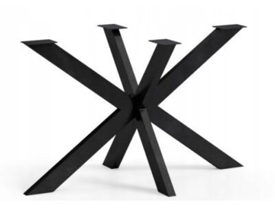 Spider Tischgestell Loft I Stahl Pulverbeschichtet H62xB60xL100 (8x4) Anthrazit
