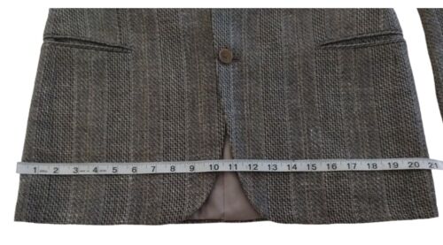 GIL PETRI TESSUTO WOOL BLEND JACKET BLAZER - SIZE 40 (R) 2 BUTTON SUIT - Picture 13 of 14