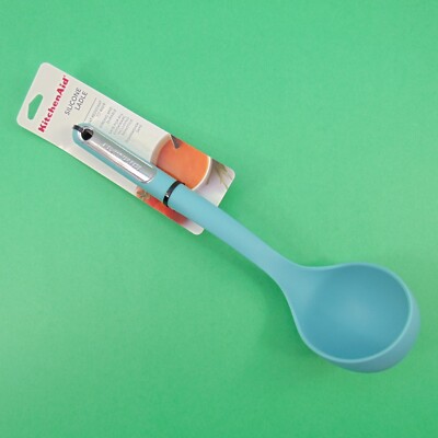 KitchenAid Ladle Soup Spoon Aqua Green