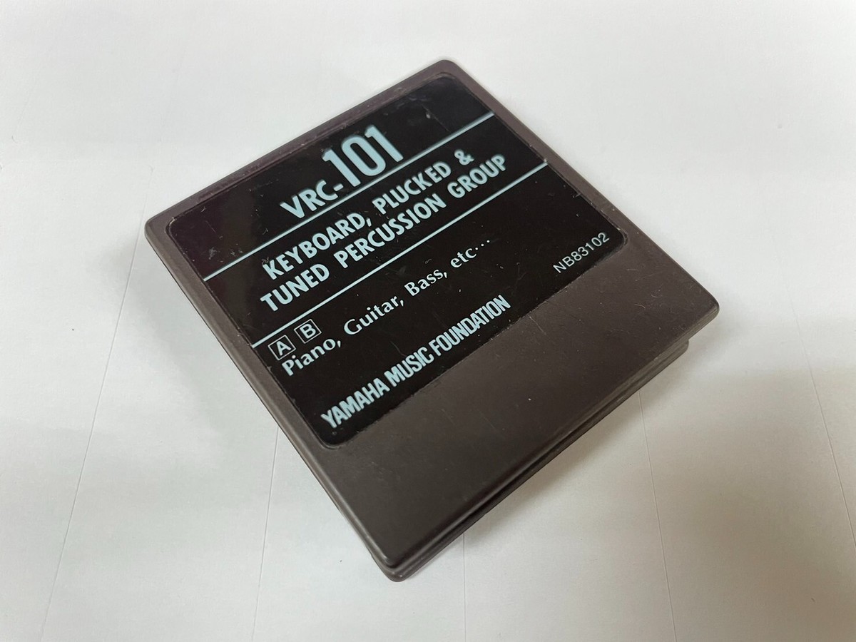 YAMAHA 「VRC-101」 DATA CARTRIDGE for DX7 Yamaha DX7 DX Data Cartridge Voice Rom VRC-101 | eBay
