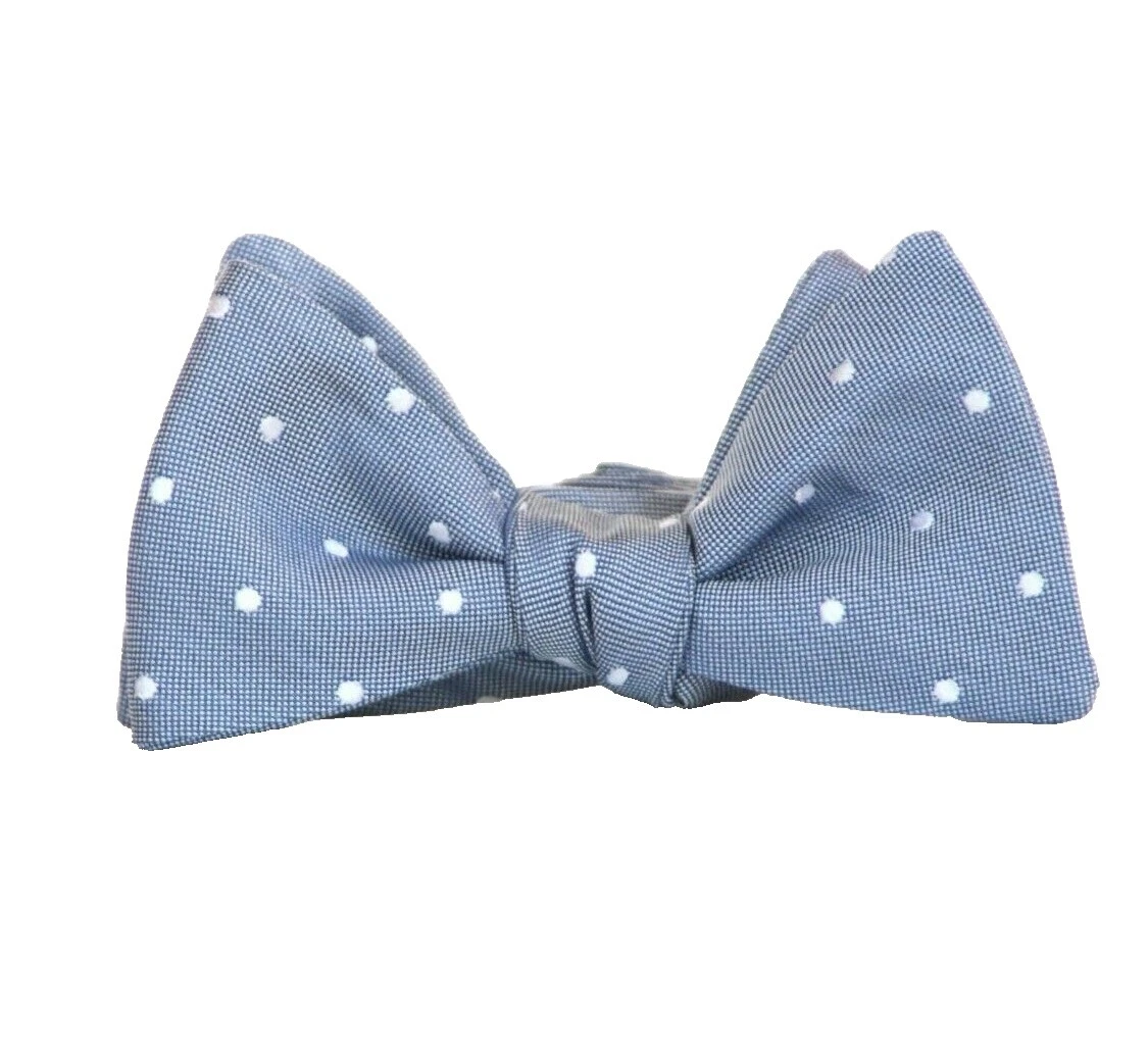 Mariposa lazos a lunares 100% Seda para Hombres