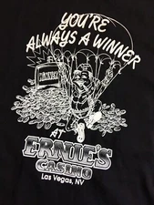 Vintage T Shirt You’re Always A Winer At Ernie’s Casino Size Large Casino Promo