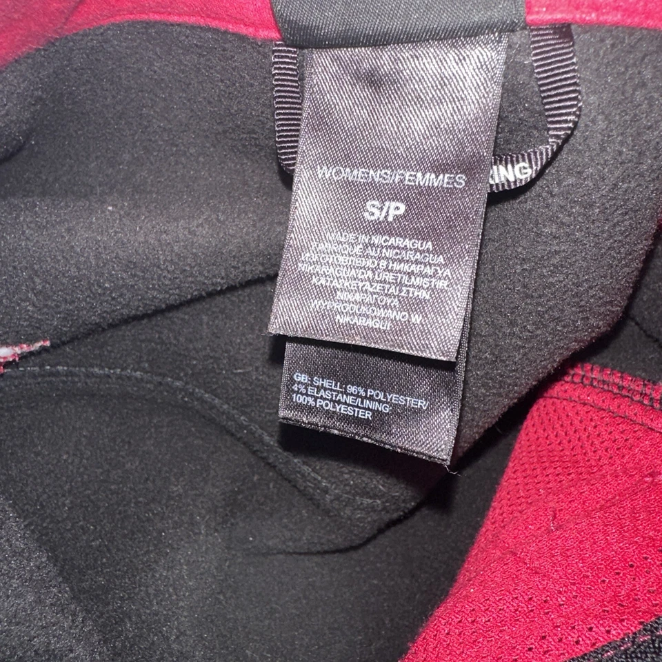 Chaqueta para mujer The North Face Apex Bionic Soft Shell C771 negra rosa talla pequeña Foto 4 de 4