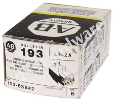 Open Pre-owned Allen Bradley 193-BSB42 Ser B 2.8-4.2A Bi-Metallic Overload Relay