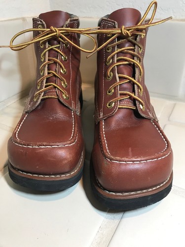 Vintage J. C. Penney Leather Work Boots 