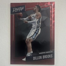2017-18 Panini Prestige Dillon Brooks Red Parallel #43 Memphis Grizzlies