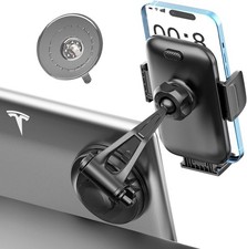 Phone Mount for Tesla Model 3/Y/X/S, Compatible with 4-7" Smartphones