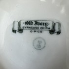 1953 SHANGHAI PATTERN RESTAURANT WARE SAUCER, SYRACUSE CHINA, FLORAL — photo 4