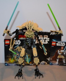 LEGO Star Wars General Grievous + Obi Wan 2-in-1 No Box 66535  75109 & 75112