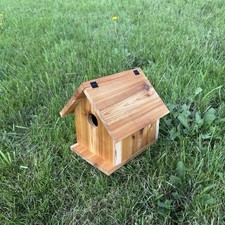 Handmade Premium Cedar Birdhouse
