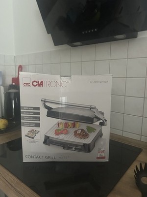 Neu & OVP   Clatronic Kontaktgrill mit Keramik-Beschichtung, Versand inkl.