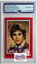 Vince Ferragamo Signed 1989 Leesley Nebraska Cornhusker 100 Football Card #20