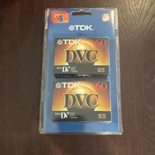 NEW Sealed TDK Mini DV 60 DVC Digital Video Cassette Tapes 4 Pack Camcorder