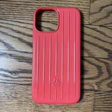 Rimowa iPhone 15 Pro Max Phone Case. Strawberry Red-Orange-Pink