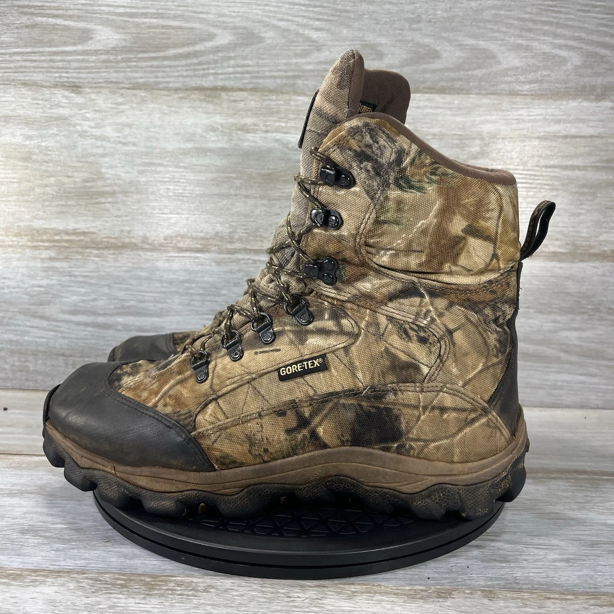 Rocky Lace-Up Outdoor Gore-Tex Size 10 Leather Canvas Rubber Work Rain Boots NWT Rocky Outback Gore-Tex Waterproof Boot – Rocky Boots main image 2