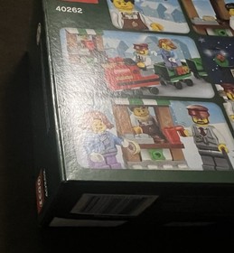 DAMAGED BOX LEGO Seasonal Christmas Train Ride Set 40262 Retired