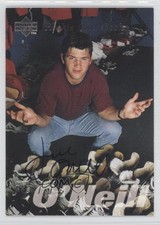 1995-96 Upper Deck Be a Player Auto Jeff O'Neill #S166 Auto 0a1