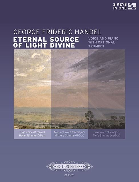 Eternal Source of Light Divine Voice, Piano, Trumpet Voice Music Philips Edition