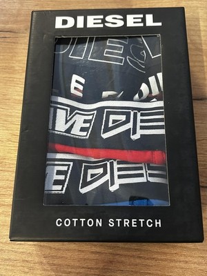 Diesel Herrenunterwäsche Größe S 3er-Pack Boxershorts 00ST3V