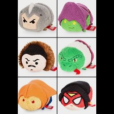 LOT of Disney Marvel Tsum Tsum Mini Plush 3.5  All NEW Authentic Plushies NWT 