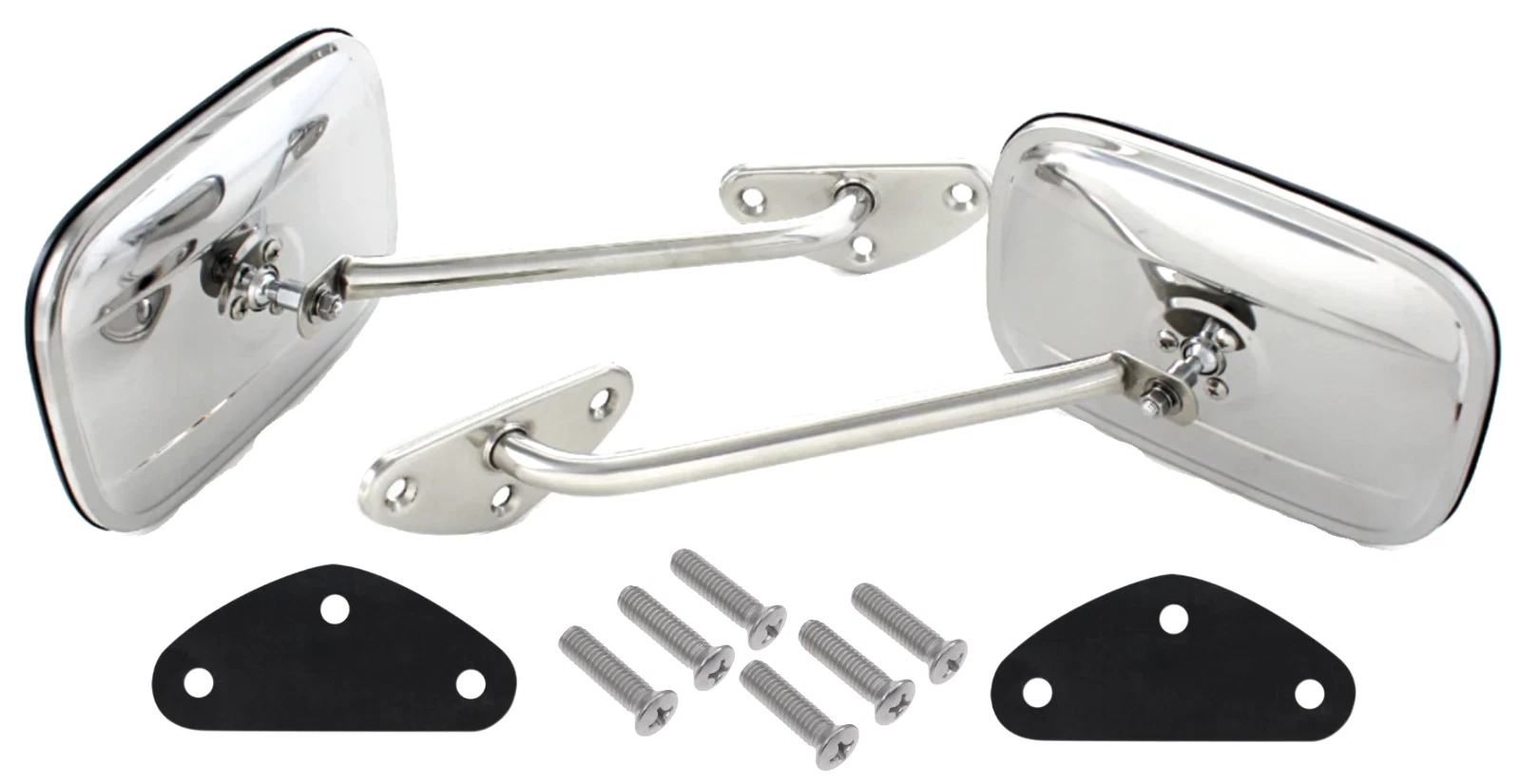 67-72 Chevy/GMC Truck Driver & Passenger Side View Stainless Door Mirrors & Arms
Opens in a new wind