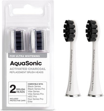 Aquasonic Genuine Standard Replacement Brush Heads for Normal Sensitive Teet